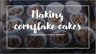 making cornflake cakes [upl. by Atnwahsal377]