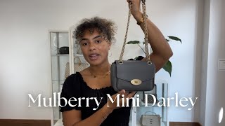 Mulberry Mini Darley Review [upl. by Orhtej]