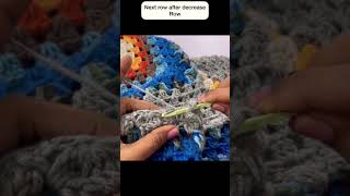 HOW TO DECREASE GRANNY STITCH crochet shorts short crochetpattern crocheting croche [upl. by Flavia469]