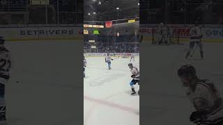 Saginaw Spirit Warm up ohl shorts [upl. by Compton]