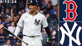 New York Yankees Highlights vs Boston Red Sox  91224 [upl. by Jump]