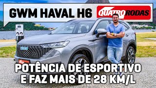 GWM Haval H6 é SUV híbrido com três motores e faz mais de 28 kml [upl. by Zat830]