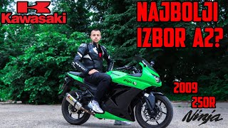 Kawasaki Ninja 250R 2009  First Ride  Review [upl. by Elad]