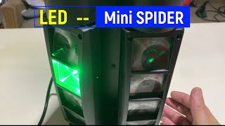 Led Mini Spider Light Review [upl. by Nnalatsyrc995]