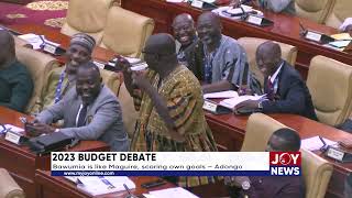 2023 Budget debate Bawumia is like Maguire scoring own goals  Adongo [upl. by Dorca]