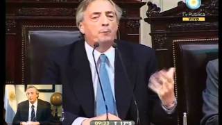 HOMENAJE A NÉSTOR KIRCHNER  CANCIÓN quotLLORA ARGENTINAquot [upl. by Gwyn]