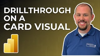 How to Drillthrough on a Card Visual in Power BI [upl. by Notnerb]