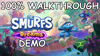 THE SMURFS DREAMS FULL DEMO 100 WALKTHROUGH  PC 4K UHD 60fps ULTRA PERFORMANCE DVDfeverGames [upl. by Asilrak]