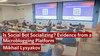 Is Social Bot Socializing Evidence from a Microblogging Platform – Business amp Generative AI [upl. by Alves567]