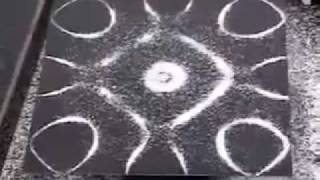 Cymatics Sacred Geometry Formed by Sound [upl. by Arihaj]