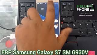 quitar Cuenta Google FRP Samsung Galaxy S7 SM G930V [upl. by Nelyk]