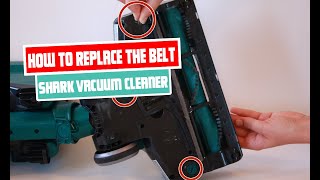 how to replace the belt on a shark vacuum cleaner [upl. by Zenda]