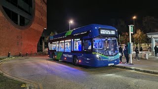 Metrobus Route 100 To Redhill Park 25  Wright GB Kite Hydroliner 109m [upl. by Gwenny]