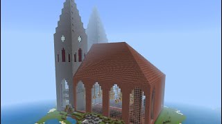 Minecraft kyrkors Sommarlovsveckor 2024 Vecka 30  St Hans kyrka i Mekaritor [upl. by Yim]