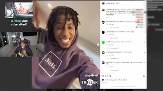 Kai Cenat Reacts To NBA Youngboy Dissing Adin Ross [upl. by Akselaw]