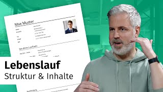 Lebenslauf schreiben Das ist der beste Aufbau für Deinen Lebenslauf [upl. by Thoma]