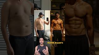 Kartik Aryans Skinny Fat Transformation [upl. by Irme]