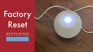 Come Ripristinare Un HomePod Mini Factory Reset shorts [upl. by Ultan]