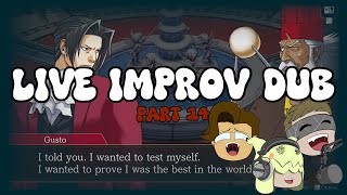 The Ace Attorney Investigations Collection LIVE IMPROV DUB Part 14 [upl. by Attenaz]