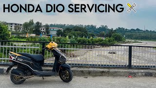 Honda Dio 5th Servicing 😍 Honda Dio Review After Servicing [upl. by Risay802]