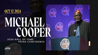 Michael Cooper 2024 Hall of Fame  Press Conference [upl. by Lleze]