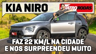 Kia Niro é SUV híbrido que faz 22 kml na cidade e acerta em muita coisa [upl. by Serafine]