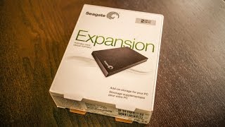 Seagate Expansion 2TB USB30 Review amp how to format it for Mac OS [upl. by Knutson675]