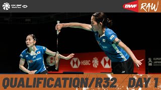 Kumamoto Masters Japan 2024  Day 1  Court 1  QualificationRound of 32 [upl. by Ahsinyd11]