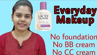 Makeup using Lacto Calamine in tamil  school \ college easy makeup  kavya captures [upl. by Devonna998]