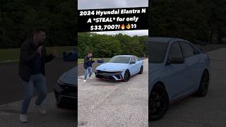 Five Reasons the 2024 Hyundai Elantra N is a STEAL for 33k [upl. by Nagem254]