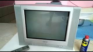 Televisor SONY KV21FA210 Trinitron Unboxing review 2 DE 2 IDES [upl. by Adila]