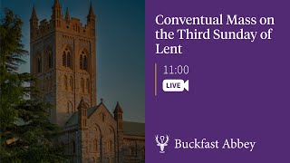 Conventual Mass on the Third Sunday of Lent – 3rd March 2024 [upl. by Indys93]