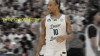 DeMar DeRozan drops 54 points in a HUGE COMEBACK WIN in the DREW CHAMPIONSHIP GAME [upl. by Drue]