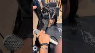 Blow Dryer Easy Technique by vishnusinghhairartist blowdry hairstyle haircut shortfeed short [upl. by Bliss178]