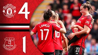 TOONES 5️⃣0️⃣th GOAL  Man Utd 41 Everton  WSL Highlights [upl. by Janaye12]