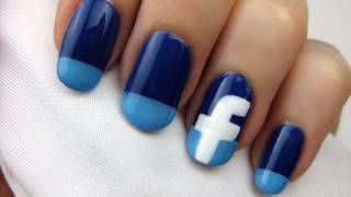 Facebook Nail Art [upl. by Worthington]