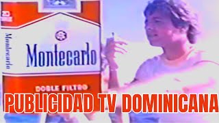 Publicidad TV Dominicana  Cigarrillos Montecarlo 1978 [upl. by Noirod]