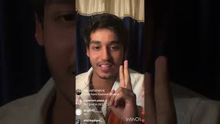 anuj clarifying about scripted controversy and his gf live anujrehan anujrehanmusic tanishkabahl [upl. by Sherlocke807]