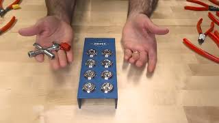 Tool Tip Series 2 How to Use KNIPEX Control Cabinet Keys [upl. by Holms]