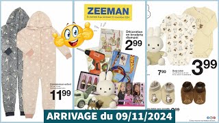 📢 ZEEMAN Arrivages 💙 9 NOVEMBRE 2024 🌟 CATALOGUE 💯 bonplan promotion zeeman arrivage haul [upl. by Baird435]