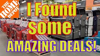 Home Depot Clearance Deals [upl. by Aitnahc]