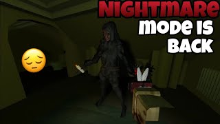 Nightmare mode is back in Roblox Blair roblox [upl. by Odnalor]