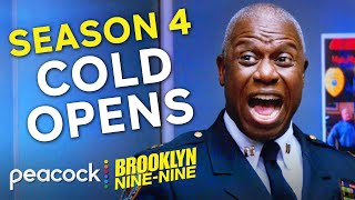 Every Cold Open From Season 4  Brooklyn NineNine [upl. by Lleuqar]