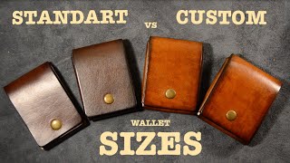 Mens wallet sizes  Custom leather wallet  Cash wallets [upl. by Enitsugua]