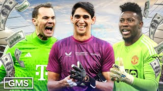 The Highest Paid Goalkeepers In The World  GiveMeSport [upl. by Oinigih]