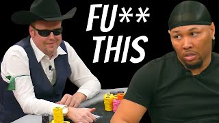 Poker Menace Ruins this Mans Night in These 3 Hands [upl. by Elatsyrk]