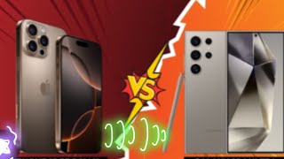 iphone 16 pro max versus samsung galaxy s24 ultra cuál supera a quién [upl. by Marysa323]