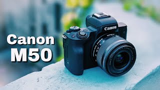 Canon M50 mirrorless camera Review in Bangla  Best Budget 4k Camera for YouTube [upl. by Cristina121]