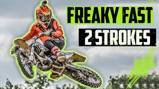 The 2023 KTM 85 SX First Look 2 Stroke Leading Power Specs [upl. by Kristi4]