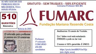 Questão 242  Problemas MMC MDC  Questões FUMARC  Preparese para Concurso Veja PDF [upl. by Imij]